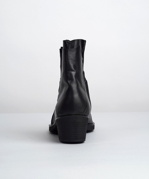 NO ID.（ノーアイディー） ブーツ 「NO ID.」Layered Heel Boots
