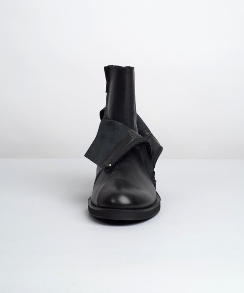 NO ID.（ノーアイディー） ブーツ 「NO ID.」Layered Heel Boots