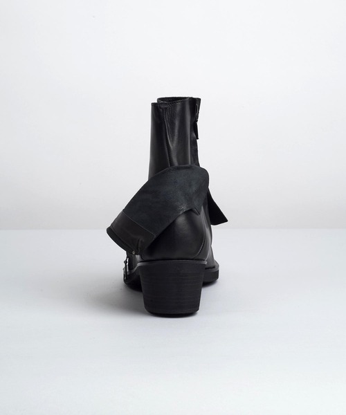NO ID.（ノーアイディー） ブーツ 「NO ID.」Layered Heel Boots