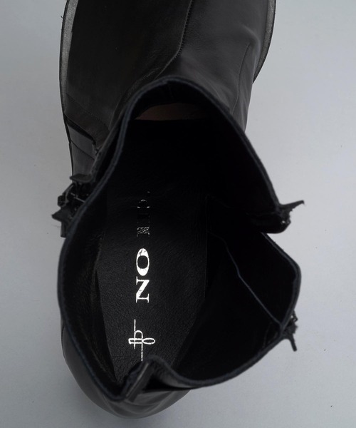 NO ID.（ノーアイディー） ブーツ 「NO ID.」Layered Heel Boots