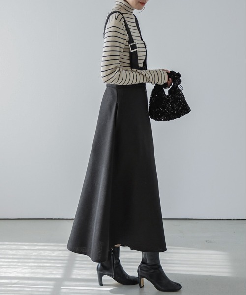 「SUGAR BISKET」 「La-gemme」スカート M ブラック レディース_画像3