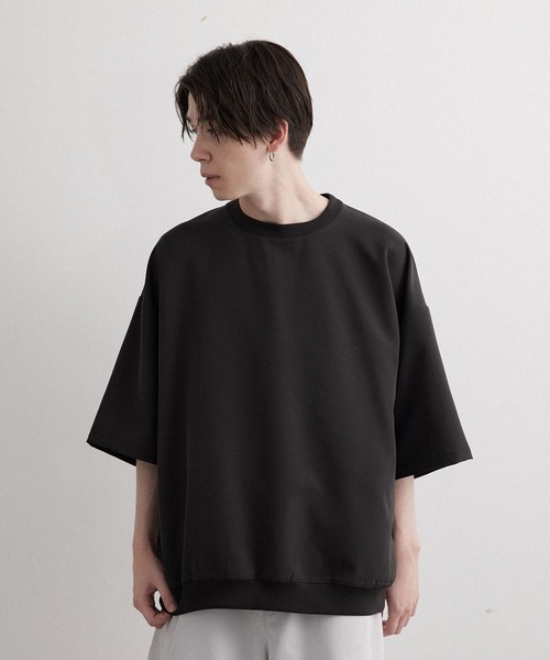 「JUNRED」 半袖ニット L ホワイト メンズ_画像4