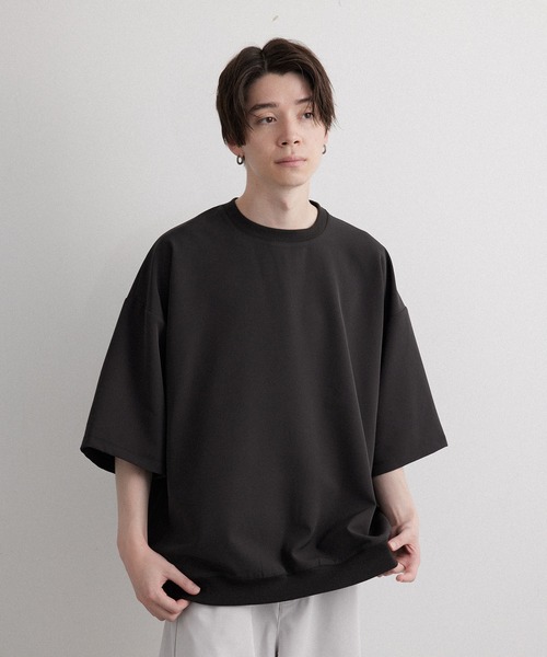 「JUNRED」 半袖ニット L ホワイト メンズ_画像5