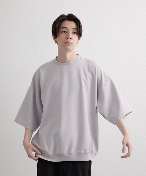 「JUNRED」 半袖ニット L ホワイト メンズ_画像6
