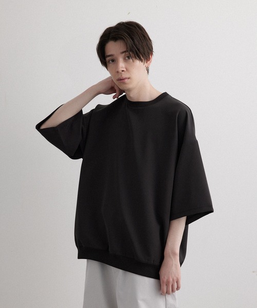 「JUNRED」 半袖ニット L ホワイト メンズ_画像7