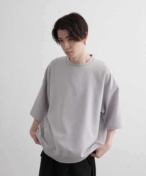 「JUNRED」 半袖ニット L ホワイト メンズ_画像8