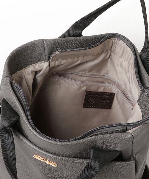 「GUSCIO」 2WAYバッグ FREE グレー レディース_画像4