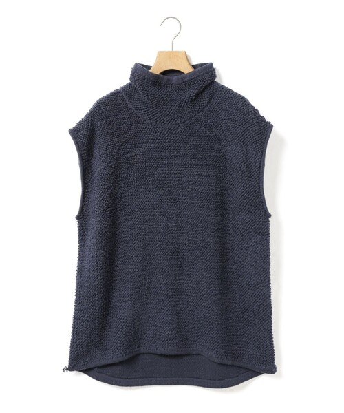 MidiUmi（ミディウミ） ベスト ジレ パイルボアハイネックベスト