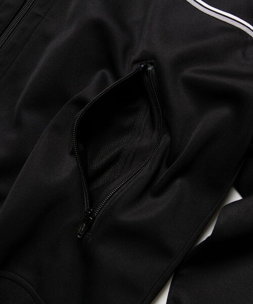 「TOWNCRAFT」 ジャージブルゾン MEDIUM ブラック メンズ_画像5