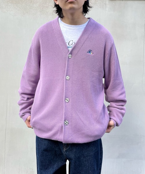 「WHO'S WHO gallery」 「cooper」ニットカーディガン FREE ブラック メンズ_画像3