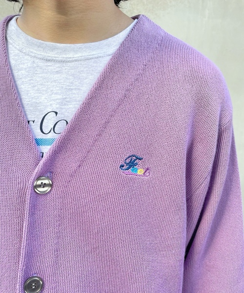 「WHO'S WHO gallery」 「cooper」ニットカーディガン FREE ブラック メンズ_画像7