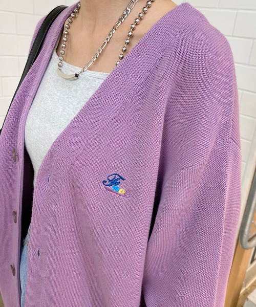 「WHO'S WHO gallery」 「cooper」ニットカーディガン FREE ブラック メンズ_画像9