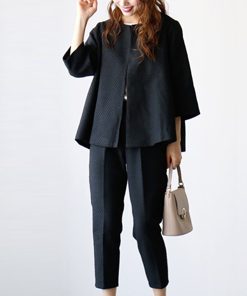 「Ehre style」 セットアップ MEDIUM ブラック レディース