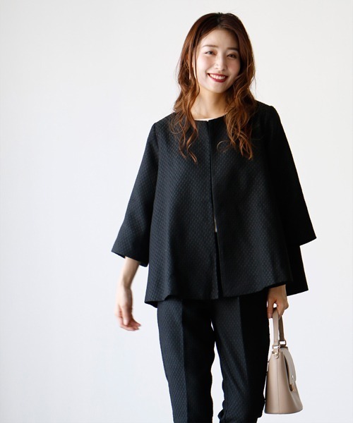 「Ehre style」 セットアップ MEDIUM ブラック レディース_画像9