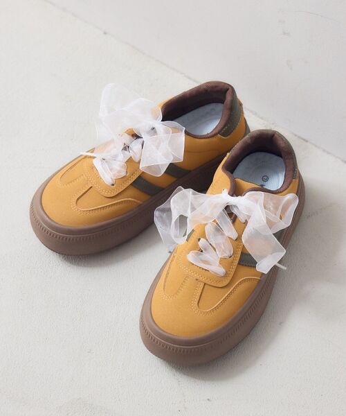 「RETRO GIRL」 ローカットスニーカー MEDIUM オフホワイト レディース_画像5