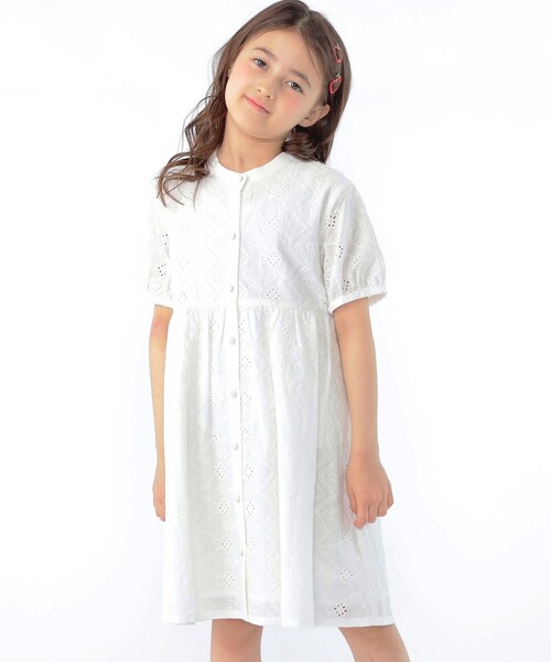 ワタベウェディング×SHIPS　ガールズドレス90cm(キッズ) SHIPS（シップス） ワンピース SHIPS KIDS:100〜130cm / レース エン