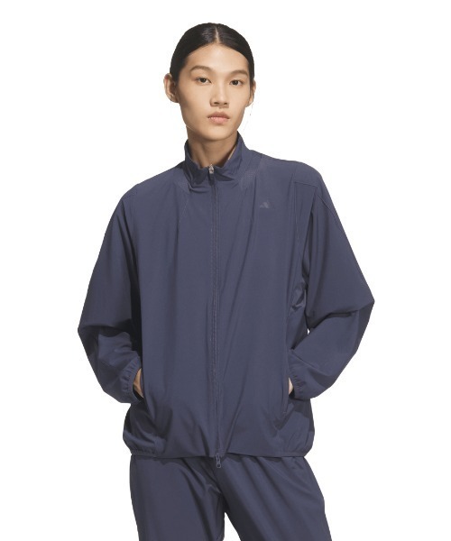 エッセンシャルズ ウーブン ウィンドブレーカー アウター ジャージ adidas（アディダス） ジャージ トレーニング エッセンシャルズ プラス