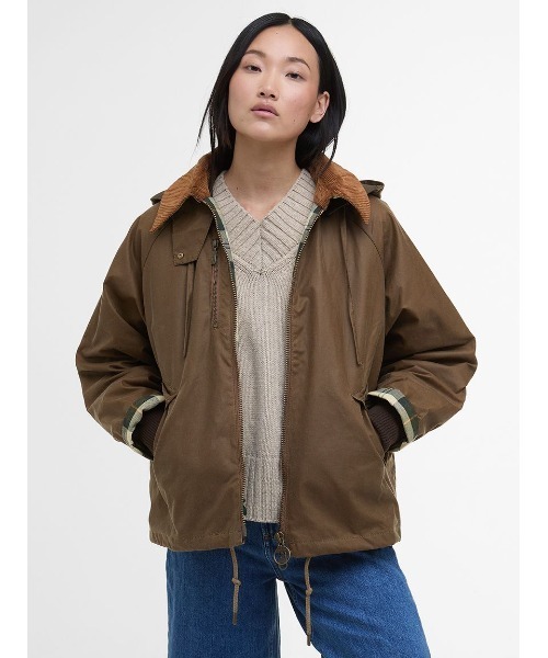 「Barbour」 ブルゾン 8 ベージュ レディースの画像