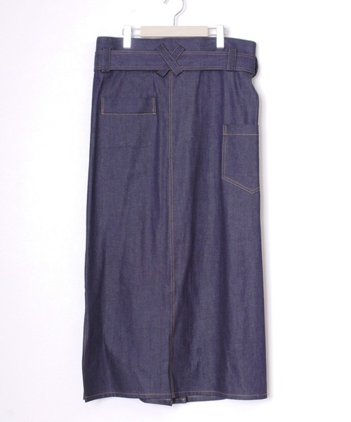 「bedsidedrama」 デニムスカート 2 インディゴブルー レディース_画像9