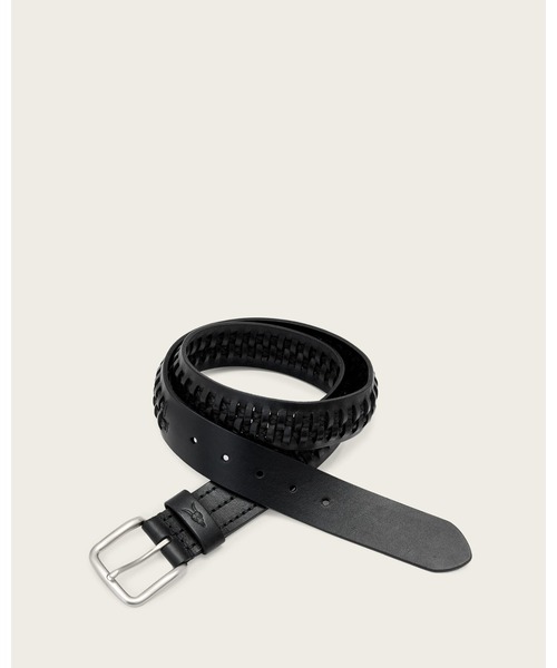 ALLSAINTS（オールセインツ） ベルト GUS WOVEN LEATHER BELT | GUS
