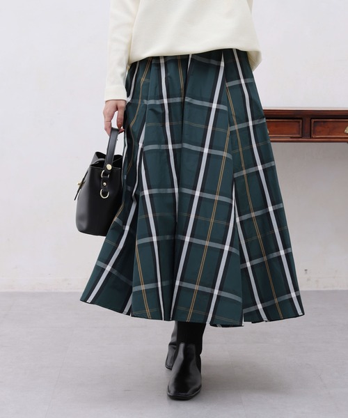 「Chez toi」 フレアスカート FREE アイボリー レディース_画像4