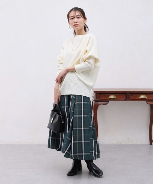 「Chez toi」 フレアスカート FREE アイボリー レディース_画像5