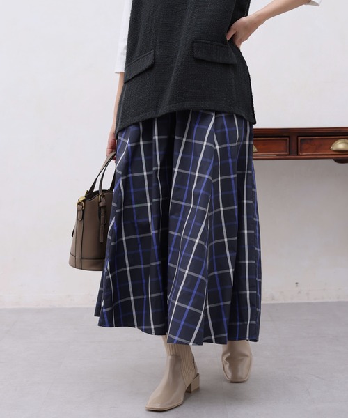 「Chez toi」 フレアスカート FREE アイボリー レディース_画像6