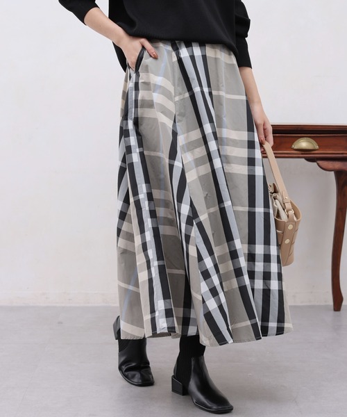 「Chez toi」 フレアスカート FREE アイボリー レディース_画像8