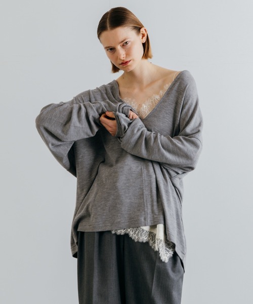 CREDONA（クレドナ） キャミソール SATIN LACE CAMI/サテンレース