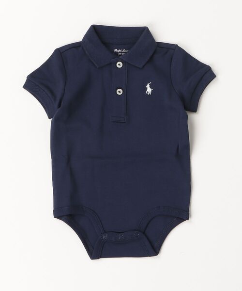 Ralph Lauren ポケット付きロンパース 12M　新品未使用 Polo Ralph Lauren Childrenswear ベビー服 ロンパース ソフト