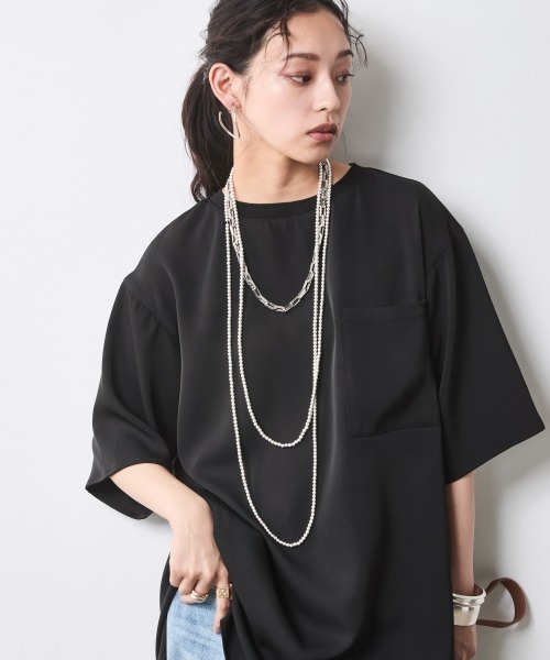 ROPE'（ロペ） 長袖ブラウス 36 ブルー レディース : ZOZOTOWN Yahoo