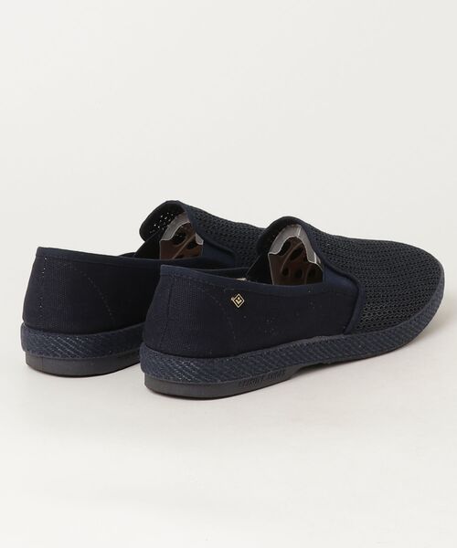 「Rivieras」 スリッポン 42 ネイビー メンズ_画像2