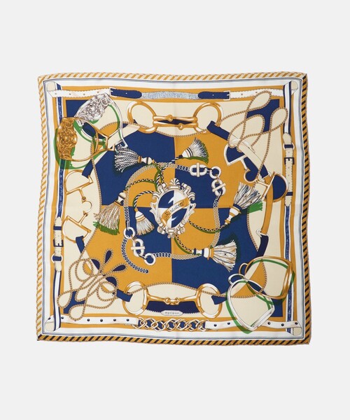 manipuri（マニプリ） スカーフ バンダナ 「manipuri」SILK 65×65
