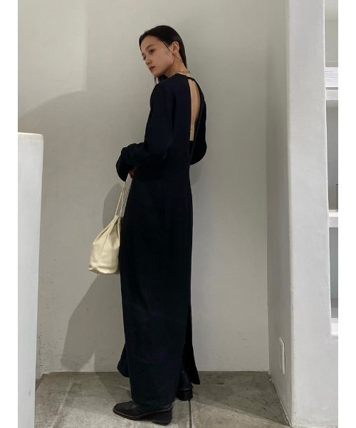 TODAYFUL 「TODAYFUL」 長袖ワンピース 38inch ブラック レディース 