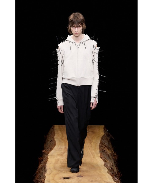 パーカー BONE NEEDLE ZIP-UP HOODIE メンズ レディースの画像