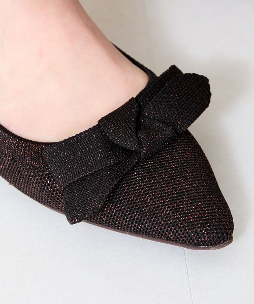 「WA ORiental TRaffic」 フラットパンプス 40 ブラウン レディース_画像8