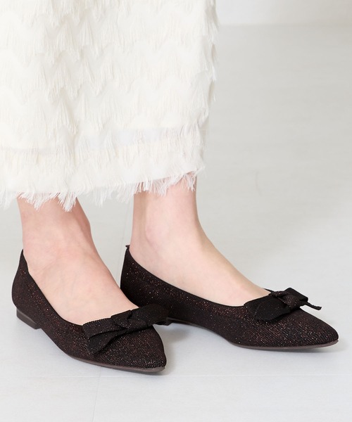 「WA ORiental TRaffic」 フラットパンプス 40 ブラウン レディース_画像9