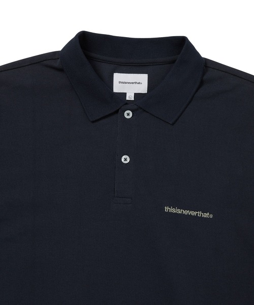 thisisneverthat（ディスイズネバーザット） ポロシャツ T-Logo S/S