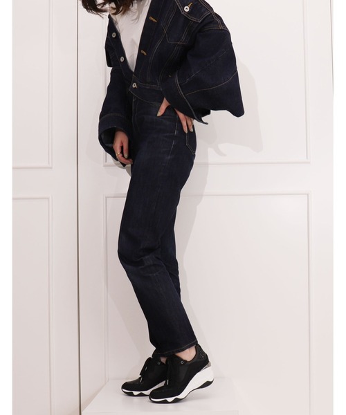 「+diana」 ローカットスニーカー 22.5cm ブラック レディース_画像4