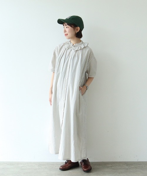 PAR ICI（パーリッシィ） ワンピース 「WEB限定」チェック/ストライプ