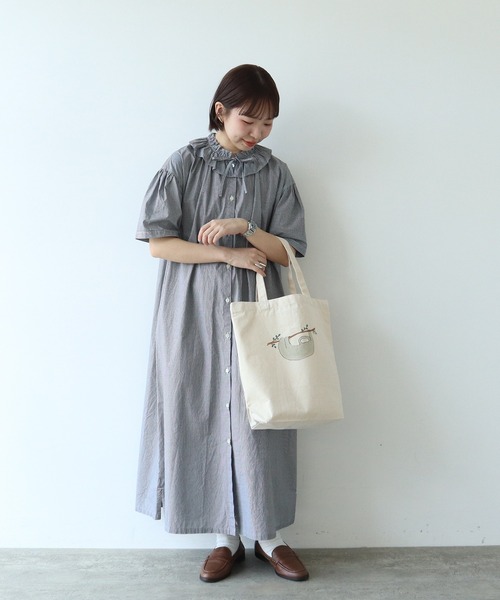 PAR ICI（パーリッシィ） ワンピース 「WEB限定」チェック/ストライプ