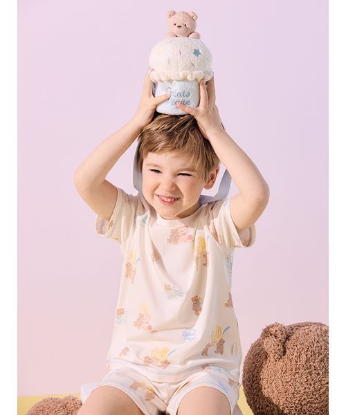 gelato pique（ジェラートピケ） パジャマ 「KIDS」「接触冷感」アイス