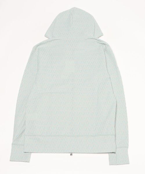 「HIGH STREET」 ジップアップパーカー M ライトグリーン メンズ_画像3