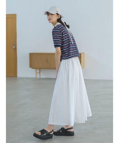 Mila Owen（ミラオーウェン） 厚底 サンダル プラットフォームクロス