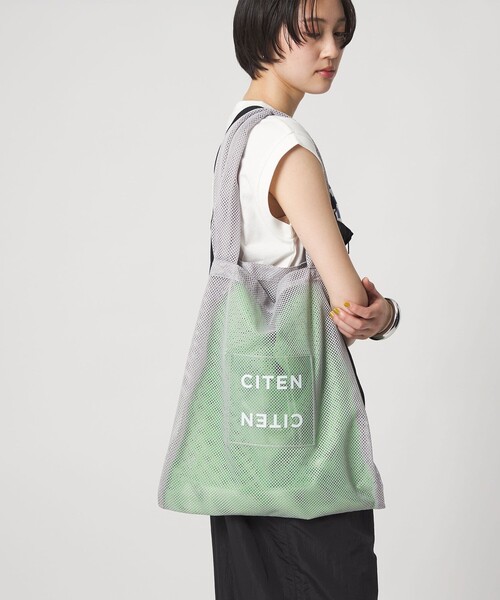 CITEN（シテン） トートバッグ 「CITEN」メッシュバイカラークリア