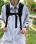デイバック リュック 大容量ドローコードナイロ...の詳細画像4