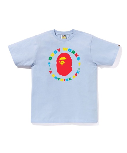 tシャツ COLORS BUSY WORKS STA TEE メンズ レディースの画像