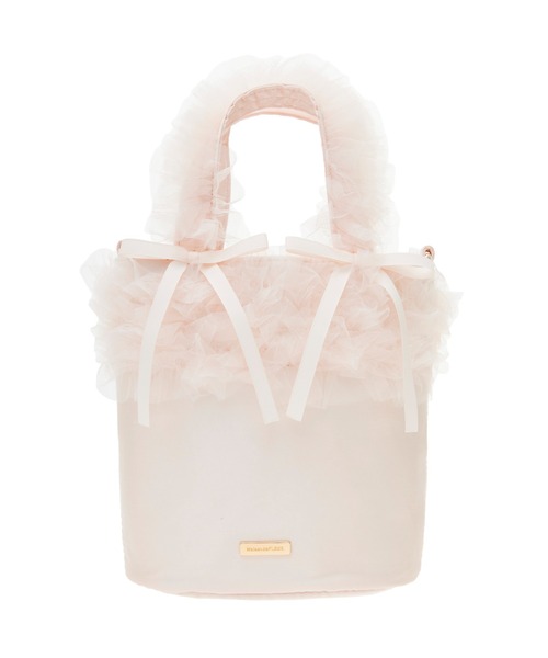「Maison de FLEUR」 ハンドバッグ FREE ブラック レディース_画像8