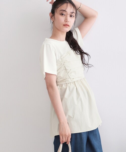 OPAQUE.CLIP（オペークドットクリップ） tシャツ 半袖 ビスチェ