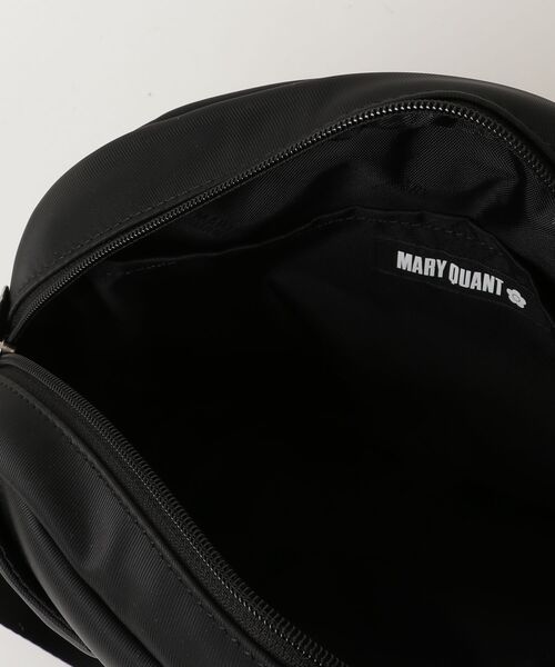 MARY QUANT（マリークヮント） 刺繍ショルダーバッグ - ブラック